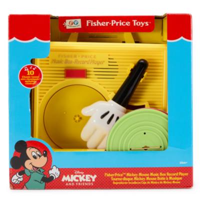 Mickey Mouse Music Box Record Player