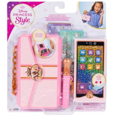 Jakks Disney Princess Style Play Phone & Stylish Clutch Bag Set