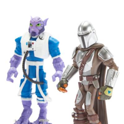 Ensemble de figurines The Mandalorian and Grogu, Star Wars Toybox