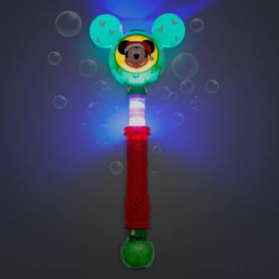 Mickey Mouse Festive Light-Up Bubble Wand