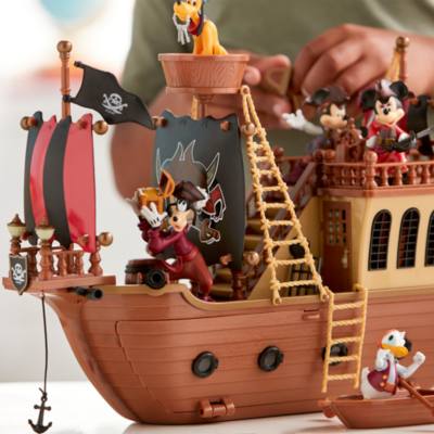 Mickey Mouse Pirates of the Caribbean Ship Playset