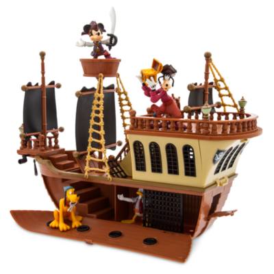 Mickey Mouse Pirates of the Caribbean Ship Playset