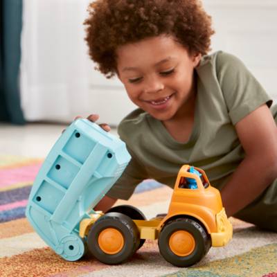 Green Toys Mickey Mouse Recycling Truck Toy