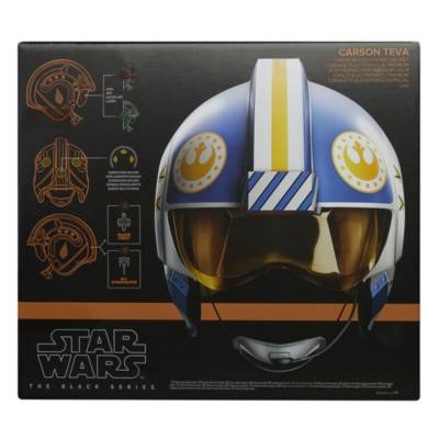 Hasbro Carson Teva The Black Series Premium Electronic Helmet, Star Wars: The Mandalorian