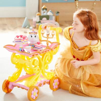 Belle 'Be Our Guest' Singing Tea Cart Play Set, Beauty and the Beast