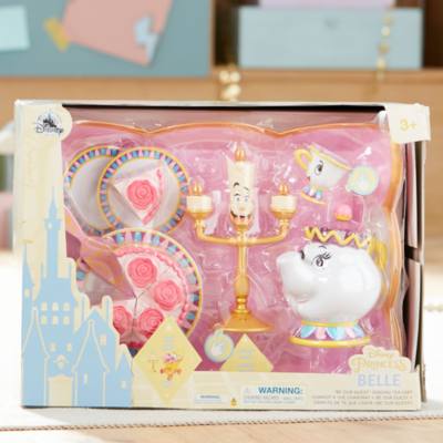 Belle 'Be Our Guest' Singing Tea Cart Play Set, Beauty and the Beast