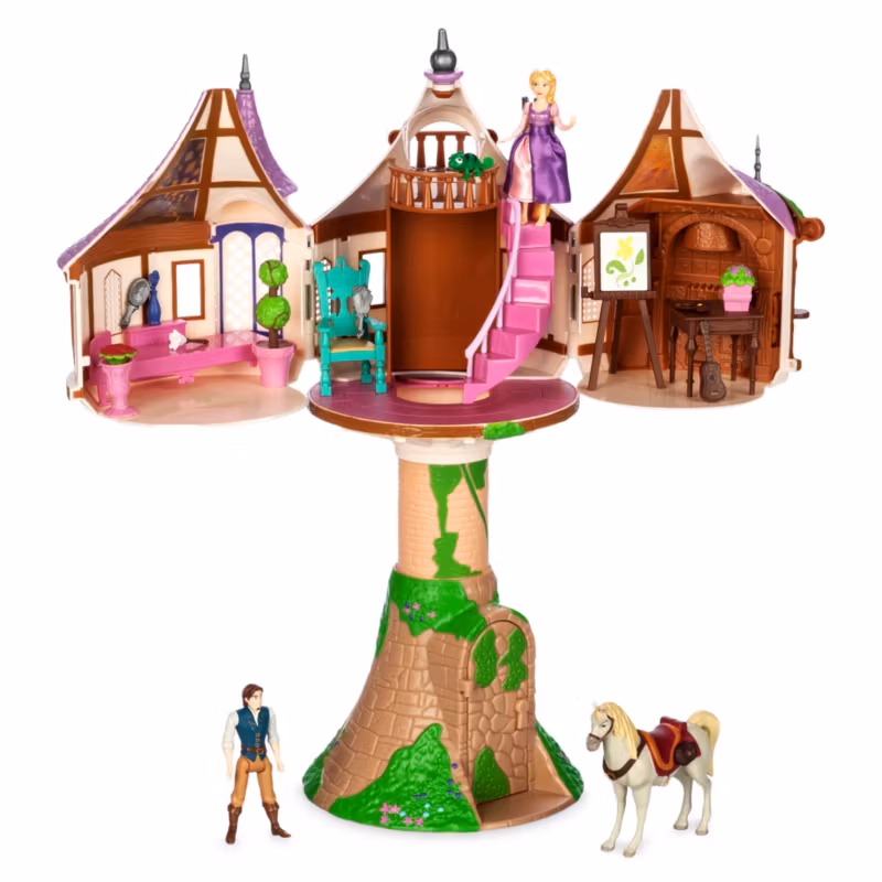 Set juego infantil torre de Rapunzel