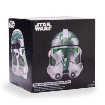 41st Legion Clone Commander Gree Voice-Changing Helmet for Adults, Star Wars