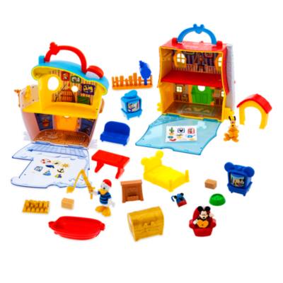 Mickey Mouse and Donald Duck House Playset