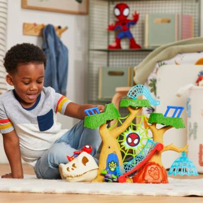 Habro Marvel Spidey and His Amazing Friends Dino-Webs Treehouse