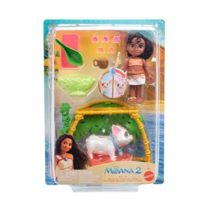 Mattel Simea & Pua Bathtime Fun Playset, Moana 2