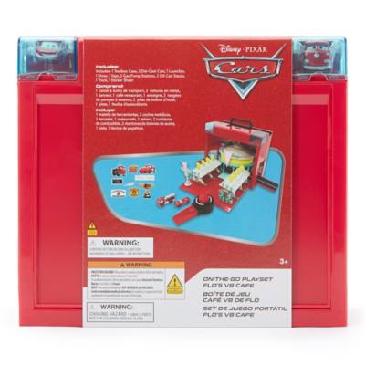 Disney Pixar Cars - Flos Caf&eacute; - Boxenstopp - Spielset