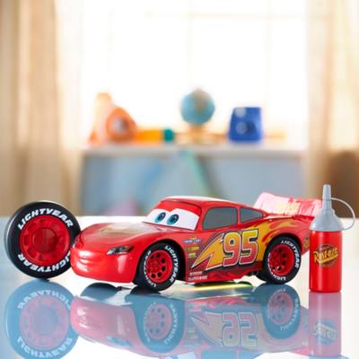 Disney Pixar Cars - Lightning McQueen - Ferngesteuertes Seifenblasenauto