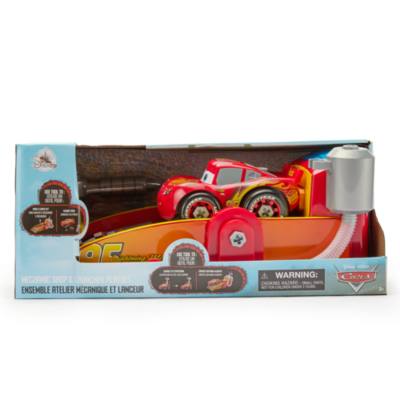 Set juego taller mec&aacute;nico Rayo McQueen, Disney Pixar Cars