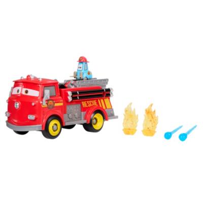 Mattel Disney Pixar Cars Radiator Springs Race & Rescue Fire Fighting Red & Guido Playset