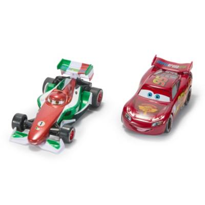 Voitures miniatures Flash McQueen et Francesco Bernoulli, Disney Pixar Cars