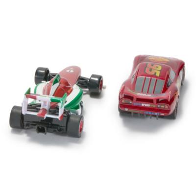 Voitures miniatures Flash McQueen et Francesco Bernoulli, Disney Pixar Cars