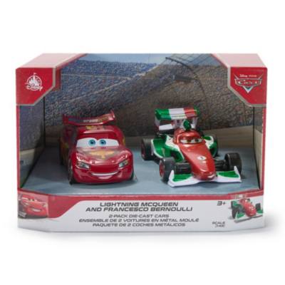 Coches escala Rayo McQueen y Francesco Bernoulli, Disney Pixar Cars