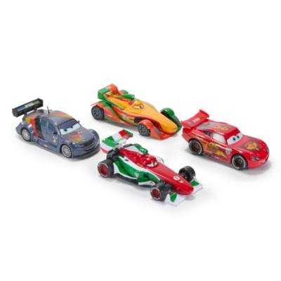 Set coches carreras escala Disney Pixar Cars