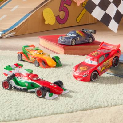 Set coches carreras escala Disney Pixar Cars