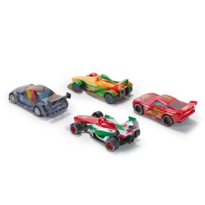Set coches carreras escala Disney Pixar Cars
