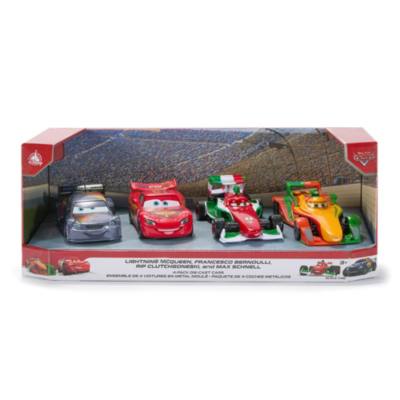 Set coches carreras escala Disney Pixar Cars