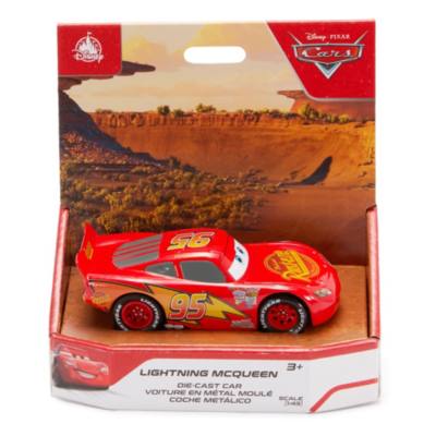 Coche escala Rayo McQueen, Disney Pixar Cars