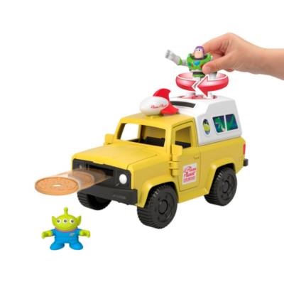 Mattel - Imaginext - Toy Story - Buzz Lightyear und Alien - Pizza Planet Truck - Spielset