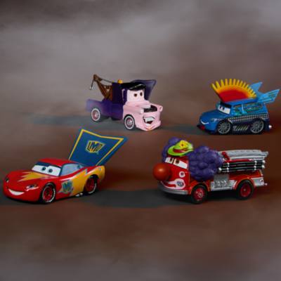 Disney Pixar Cars - Halloween - Die-Cast-Fahrzeuge - 4er-Set
