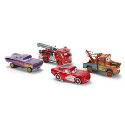 Set veh&iacute;culos escala Disney Pixar Cars