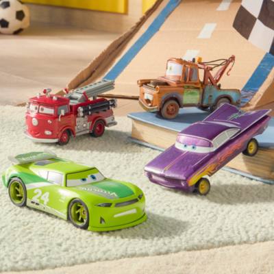 Set veh&iacute;culos escala Disney Pixar Cars