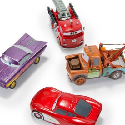 Set veh&iacute;culos escala Disney Pixar Cars