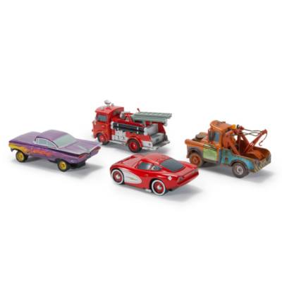 Set veh&iacute;culos escala Disney Pixar Cars