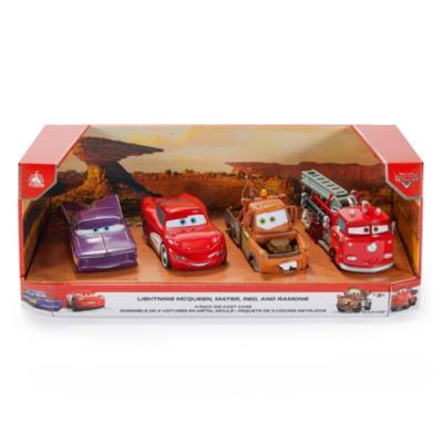 Set veh&iacute;culos escala Disney Pixar Cars