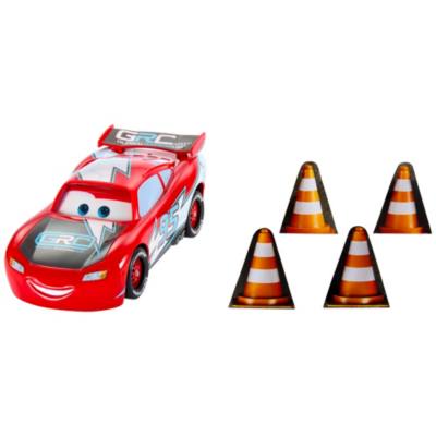 Mattel Disney Pixar Cars Global Racers Cup Drift & Race Lightning McQueen