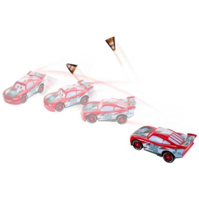 Mattel Disney Pixar Cars Global Racers Cup Drift & Race Lightning McQueen