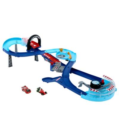Mattel Disney Pixar Cars Global Racers Cup GRC Jumping Raceway Playset