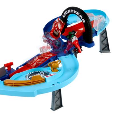 Mattel Disney Pixar Cars Global Racers Cup GRC Jumping Raceway Playset