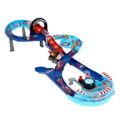 Mattel Disney Pixar Cars Global Racers Cup GRC Jumping Raceway Playset