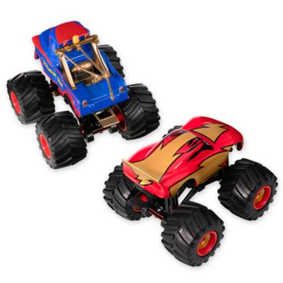 Set di monster truck in metallo pressofuso Spaventoso Soletta MacChin e Fallo-A-Pezzi, Disney Pixar Cars