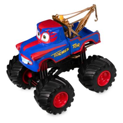 Set di monster truck in metallo pressofuso Spaventoso Soletta MacChin e Fallo-A-Pezzi, Disney Pixar Cars