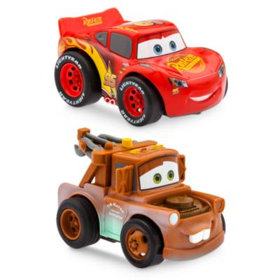 Lightning McQueen and Tow Mater Pullback Stunt Vehicles Set, Disney Pixar Cars