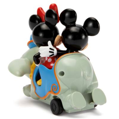 Mickey and Minnie Mouse Dumbo the Flying Elephant Pullback Toy