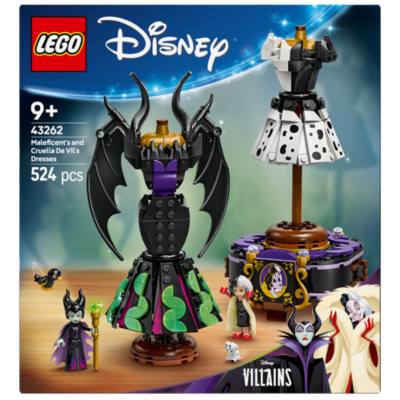 LEGO Disney Maleficent's and Cruella De Vil's Dresses Set 43262