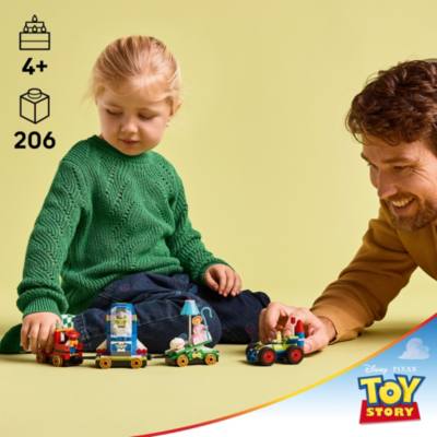 LEGO Disney Toy Story: Treno e Auto RC celebrativi 43264