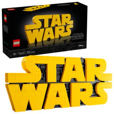 LEGO Star Wars Logo aus LEGO Steinen 75407