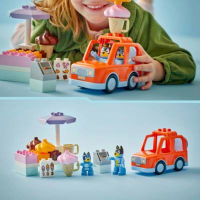 LEGO&nbsp;DUPLO Ice Cream Trip with Bluey Set 10458