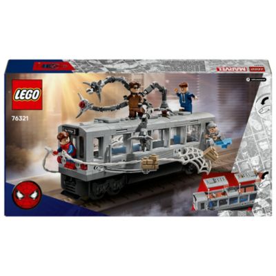 LEGO Marvel Spider-Man vs. Doc Ock Subway Train Scene Set 76321