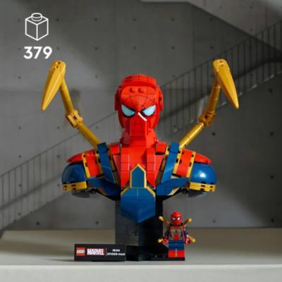 LEGO Marvel Busto de Iron Spider-Man 76326