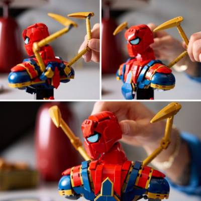 LEGO Marvel Iron Spider-Man Bust Set 76326